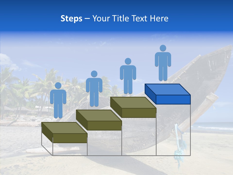 Leaf Swim Fun PowerPoint Template