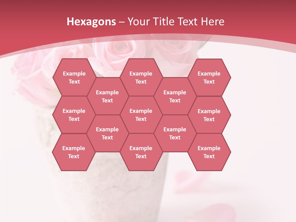 Springtime Purple Vase PowerPoint Template