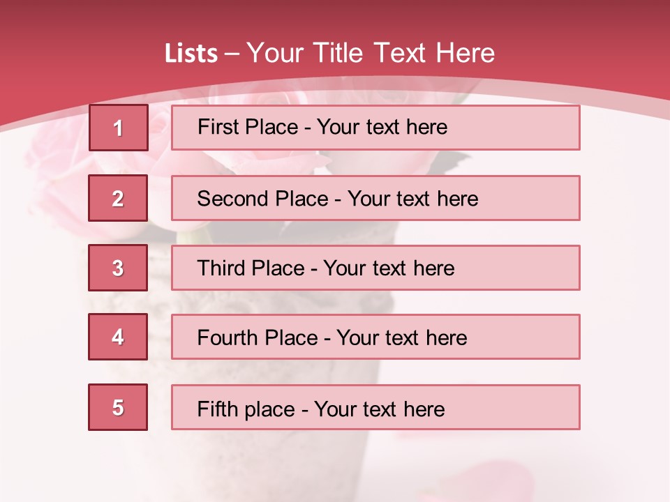 Springtime Purple Vase PowerPoint Template