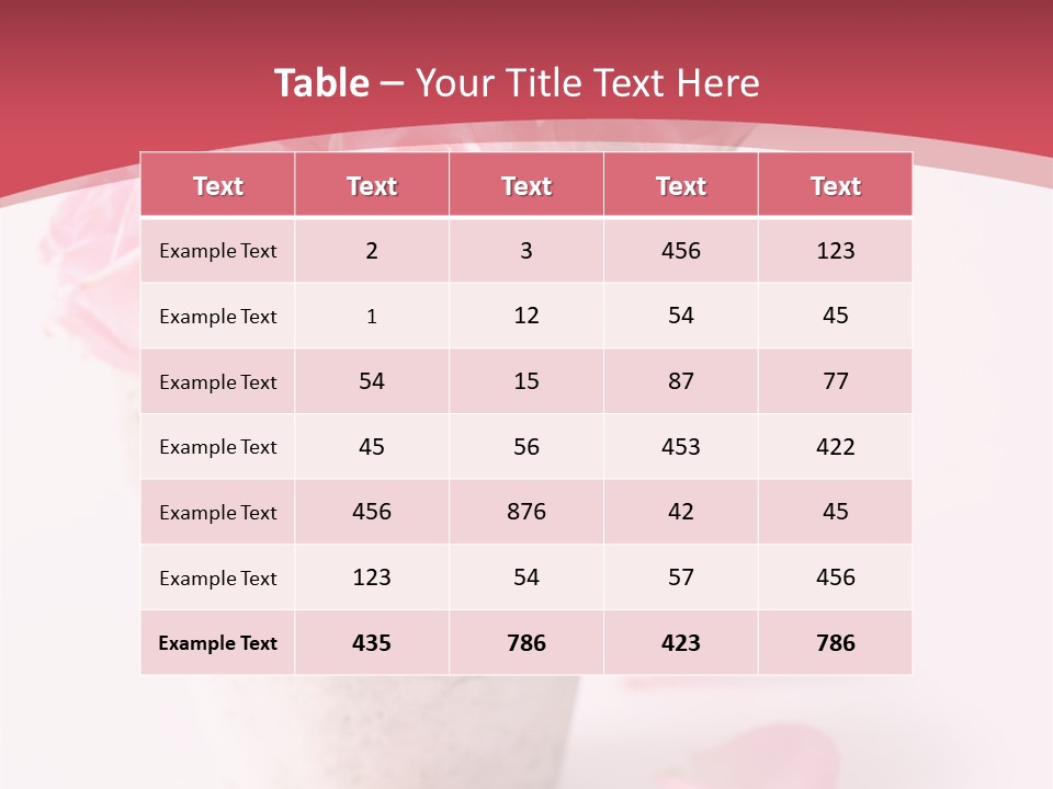 Springtime Purple Vase PowerPoint Template