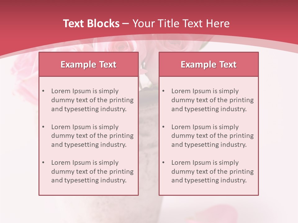 Springtime Purple Vase PowerPoint Template