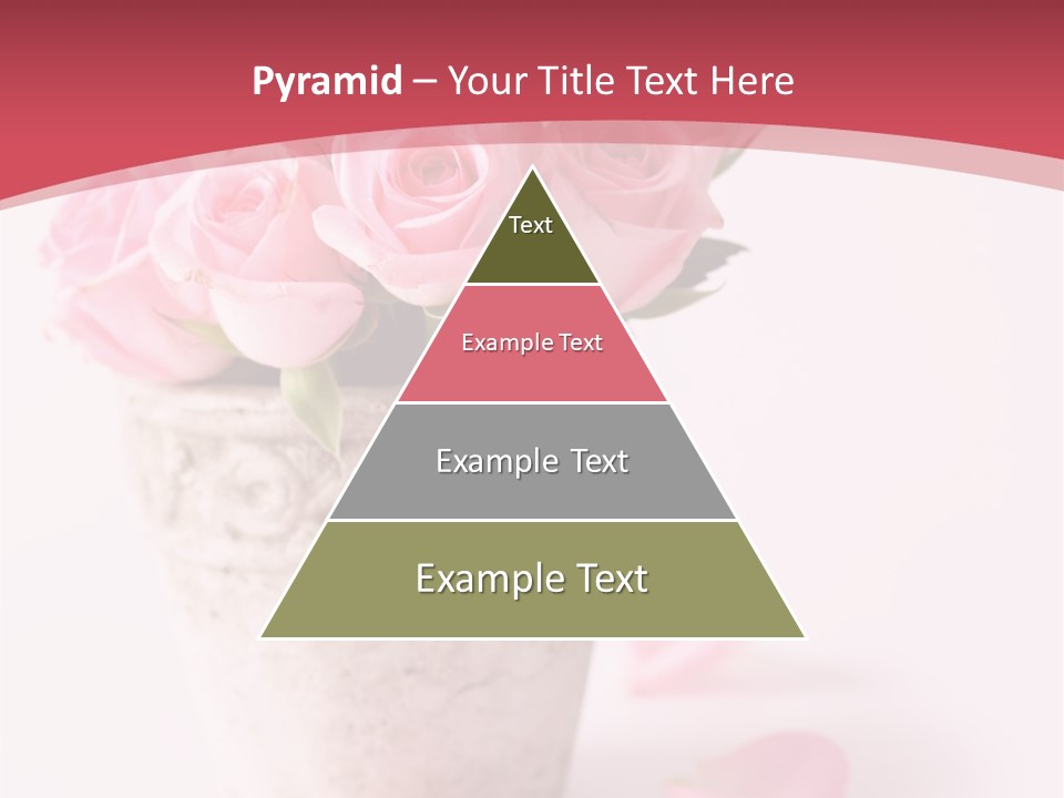 Springtime Purple Vase PowerPoint Template