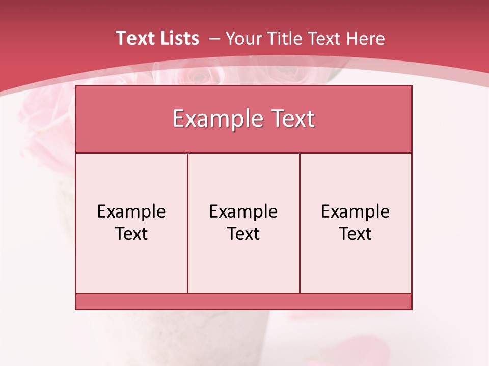 Springtime Purple Vase PowerPoint Template