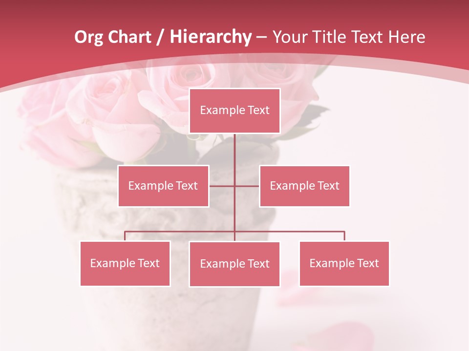 Springtime Purple Vase PowerPoint Template