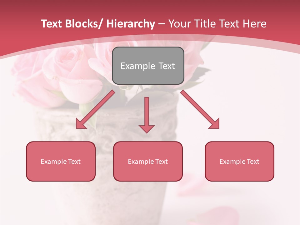 Springtime Purple Vase PowerPoint Template