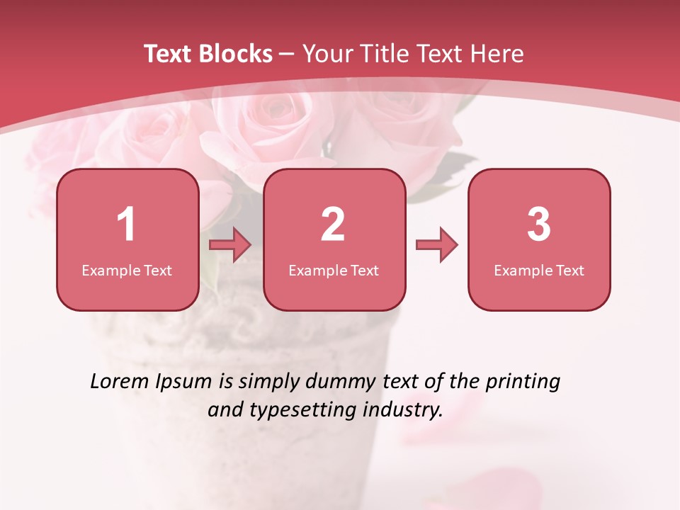 Springtime Purple Vase PowerPoint Template