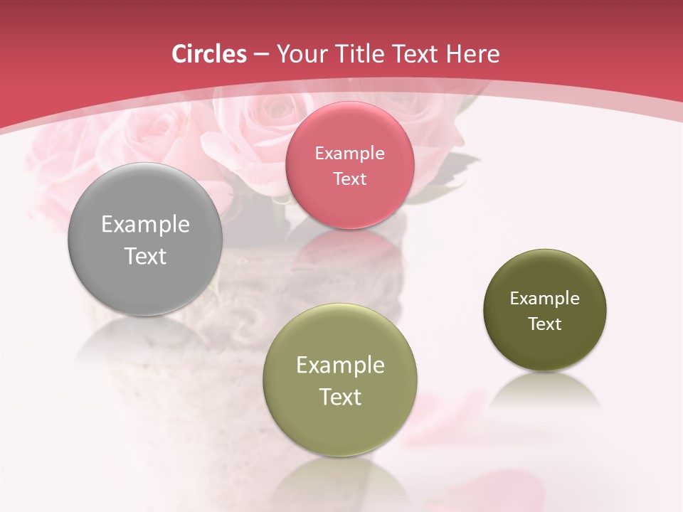 Springtime Purple Vase PowerPoint Template