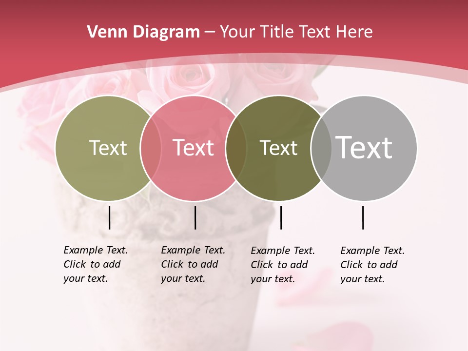 Springtime Purple Vase PowerPoint Template