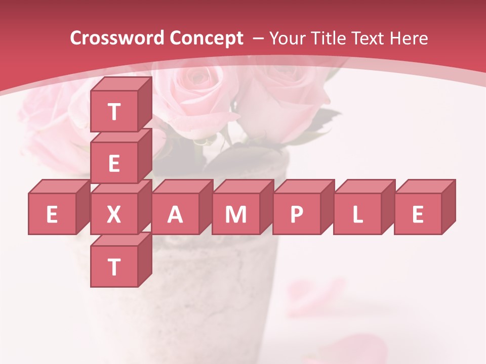 Springtime Purple Vase PowerPoint Template