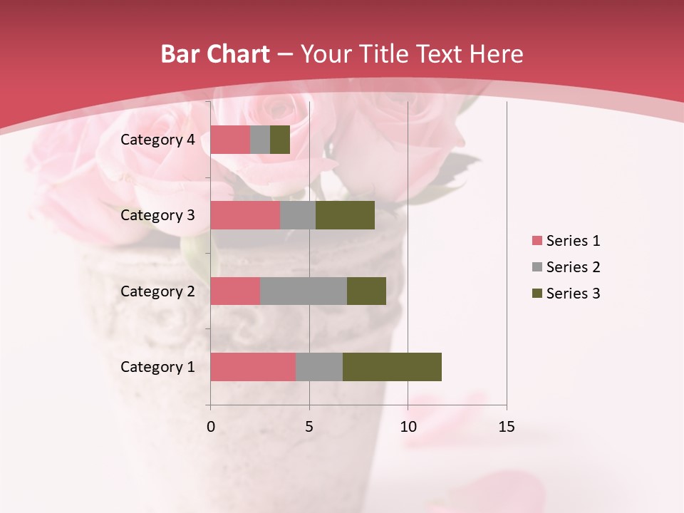 Springtime Purple Vase PowerPoint Template