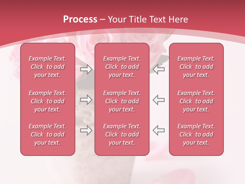 Springtime Purple Vase PowerPoint Template