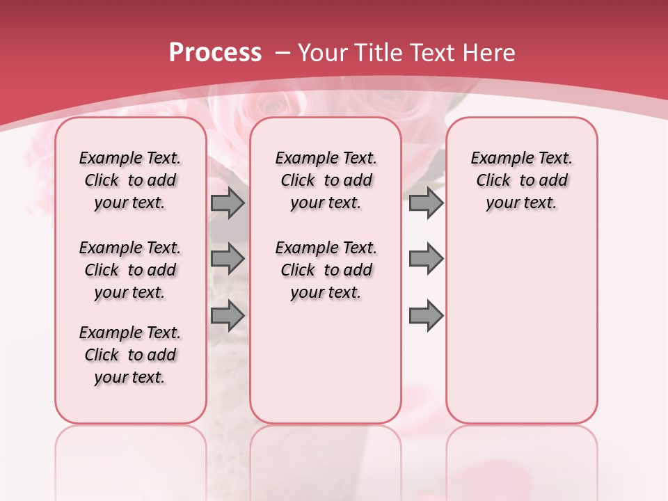 Springtime Purple Vase PowerPoint Template
