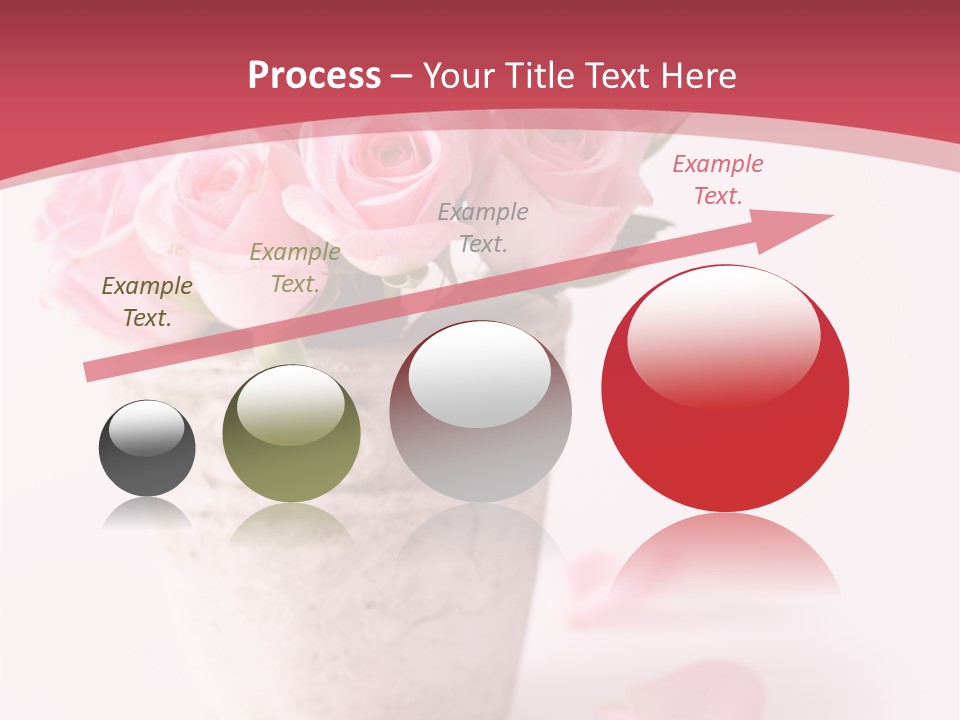 Springtime Purple Vase PowerPoint Template