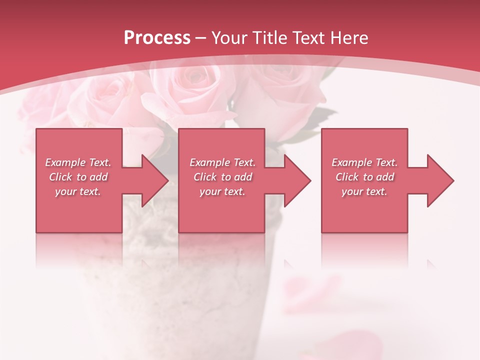 Springtime Purple Vase PowerPoint Template