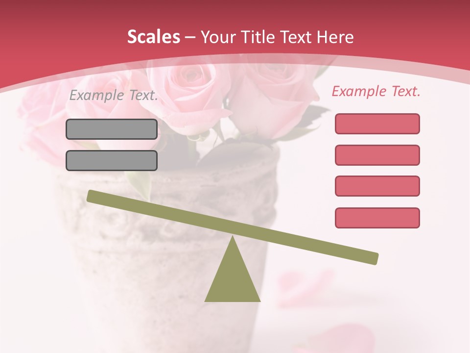 Springtime Purple Vase PowerPoint Template