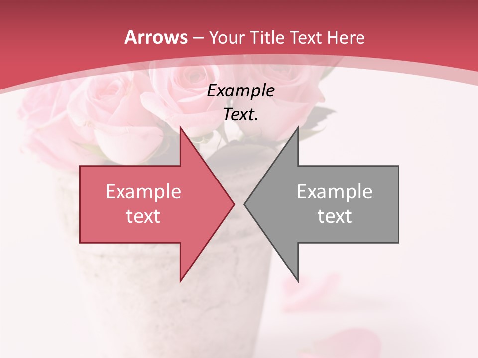 Springtime Purple Vase PowerPoint Template