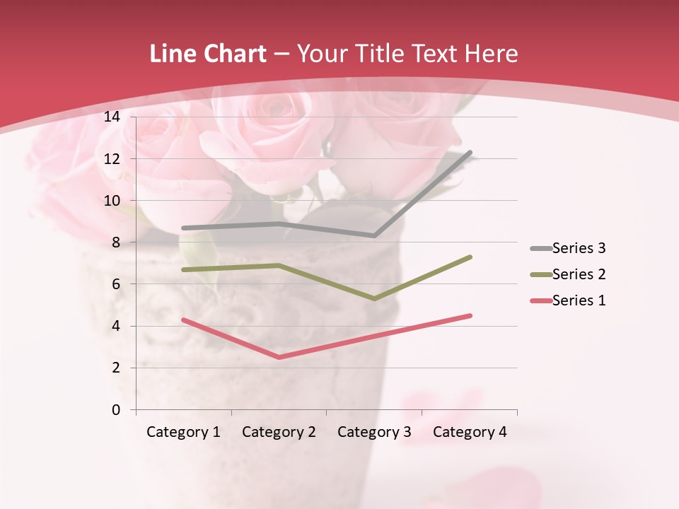Springtime Purple Vase PowerPoint Template