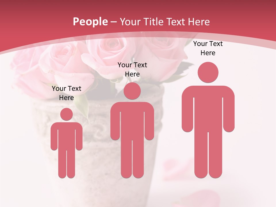 Springtime Purple Vase PowerPoint Template