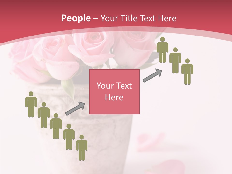 Springtime Purple Vase PowerPoint Template