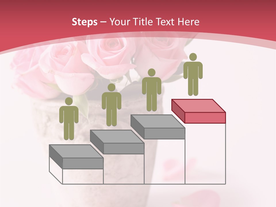 Springtime Purple Vase PowerPoint Template