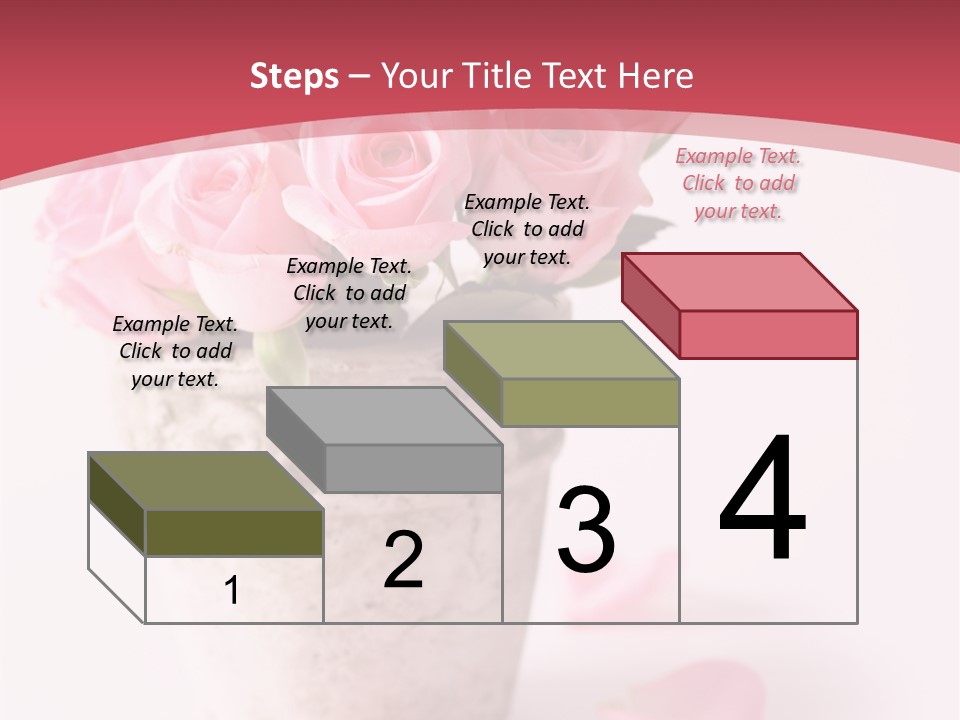 Springtime Purple Vase PowerPoint Template