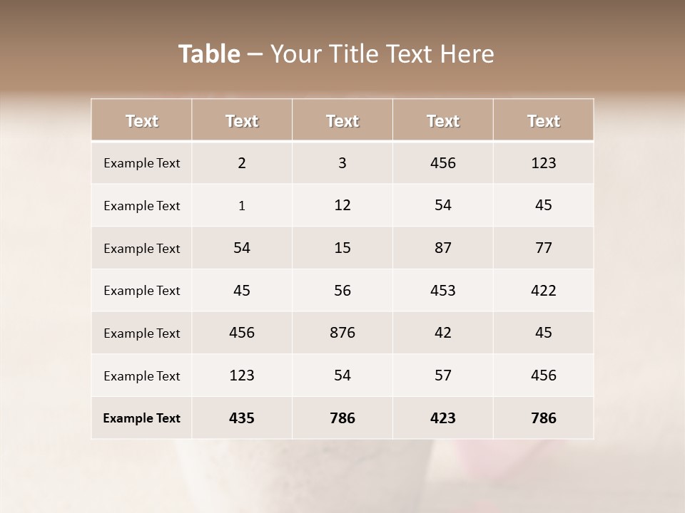 Plant Fresh Vase PowerPoint Template