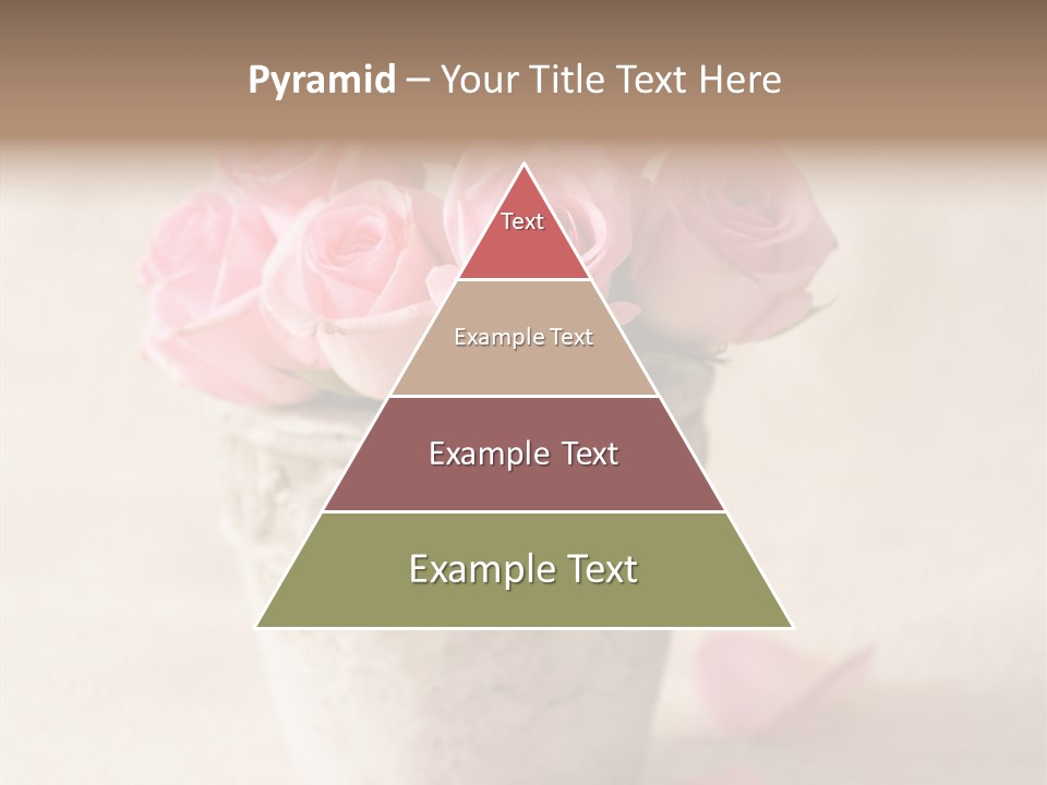 Plant Fresh Vase PowerPoint Template