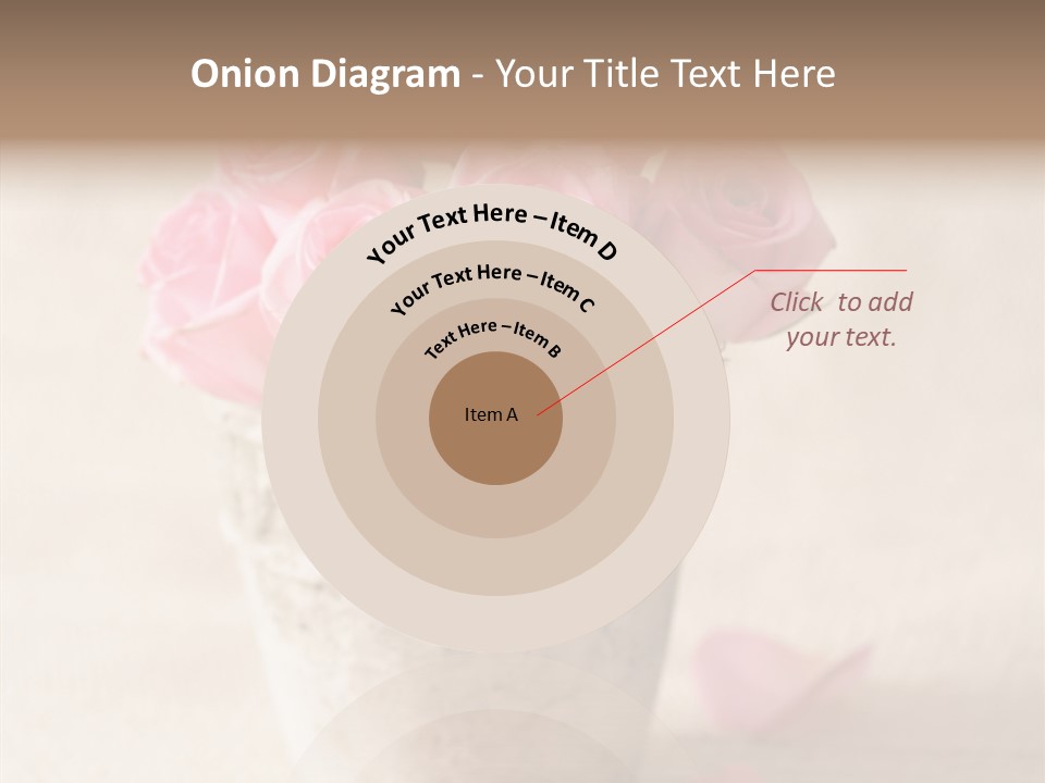 Plant Fresh Vase PowerPoint Template