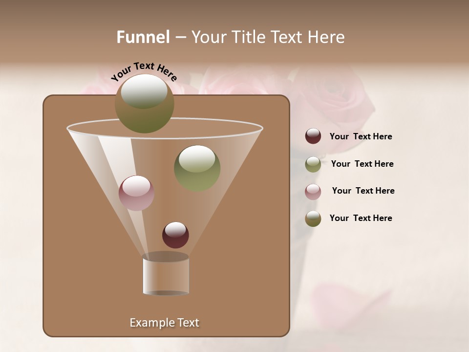 Plant Fresh Vase PowerPoint Template