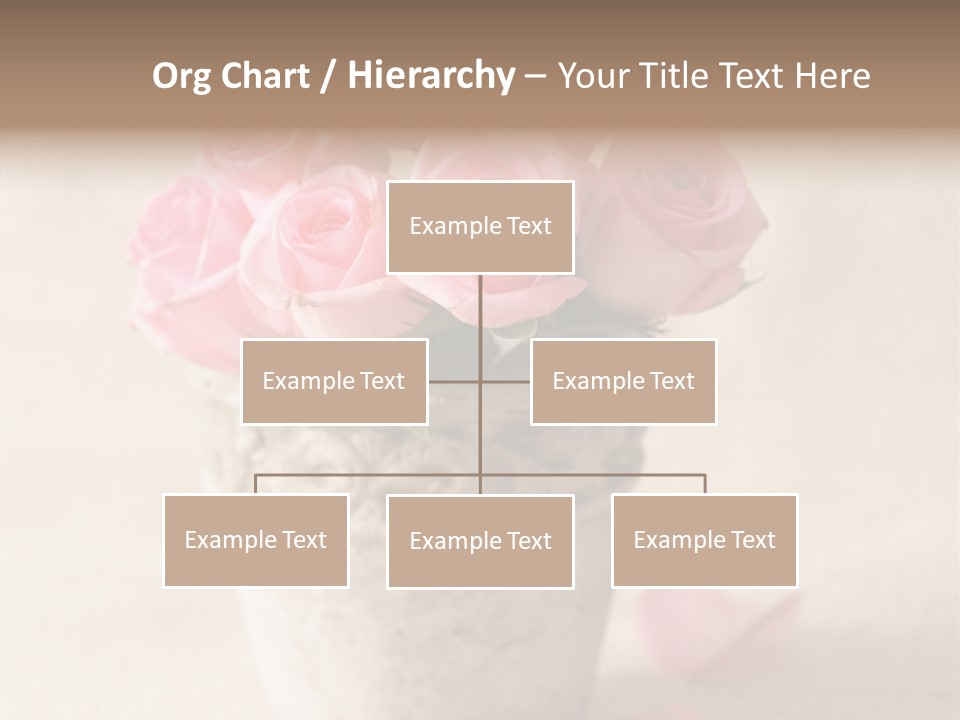 Plant Fresh Vase PowerPoint Template