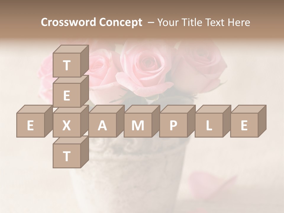 Plant Fresh Vase PowerPoint Template