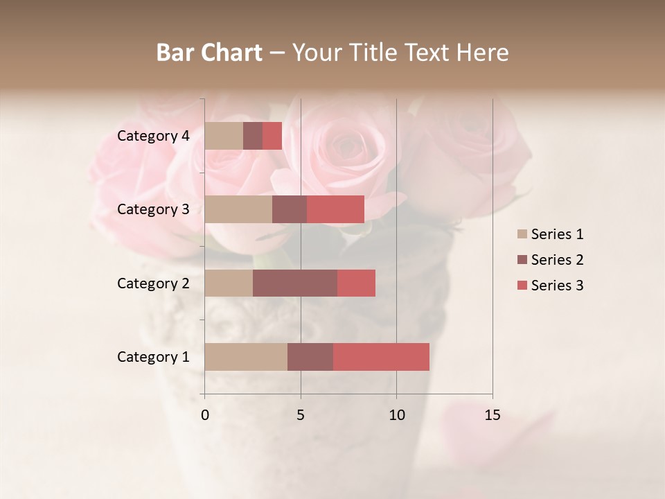 Plant Fresh Vase PowerPoint Template