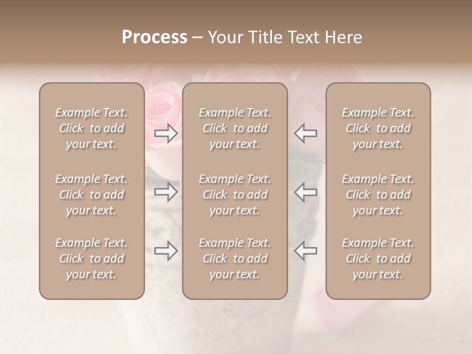 Plant Fresh Vase PowerPoint Template