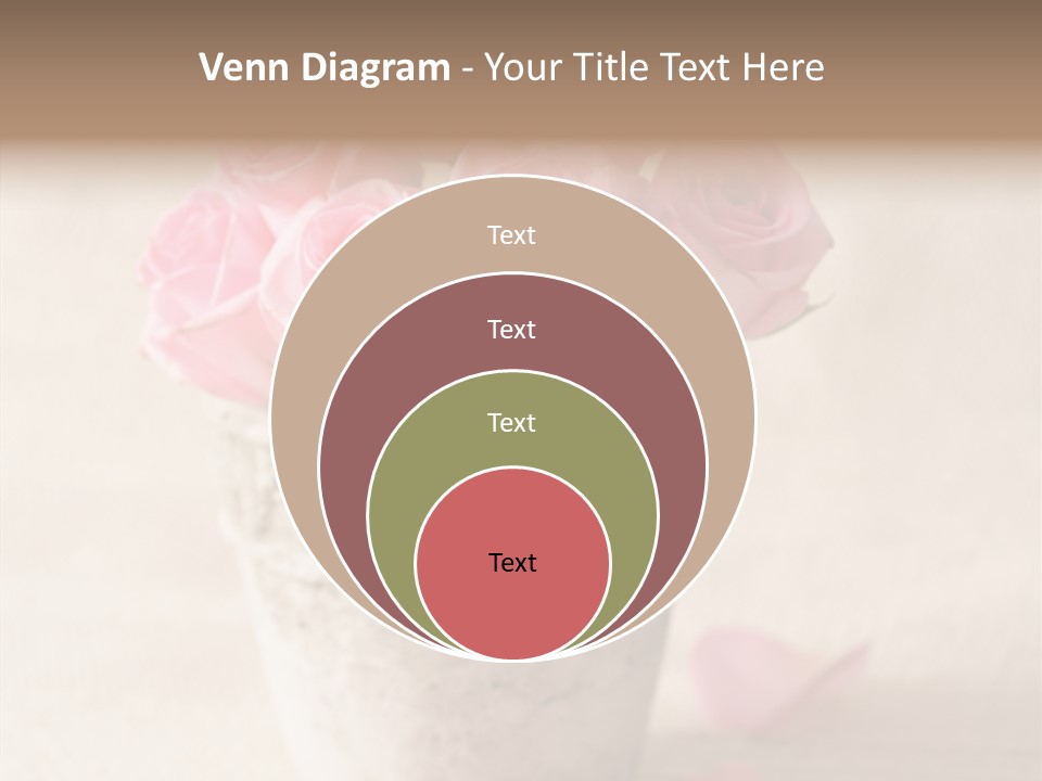 Plant Fresh Vase PowerPoint Template