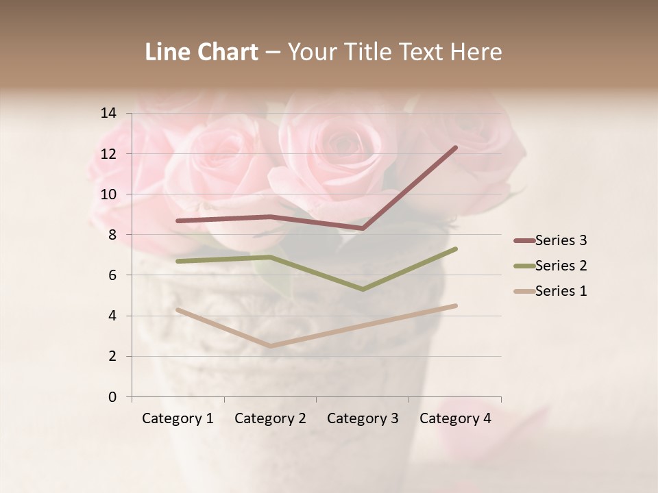 Plant Fresh Vase PowerPoint Template