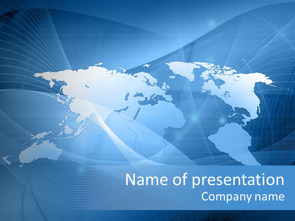 Continental Technology Germany PowerPoint Template