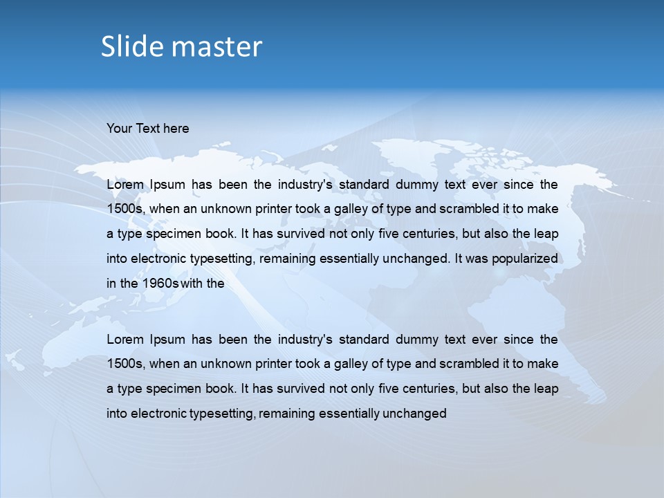 Continental Technology Germany PowerPoint Template