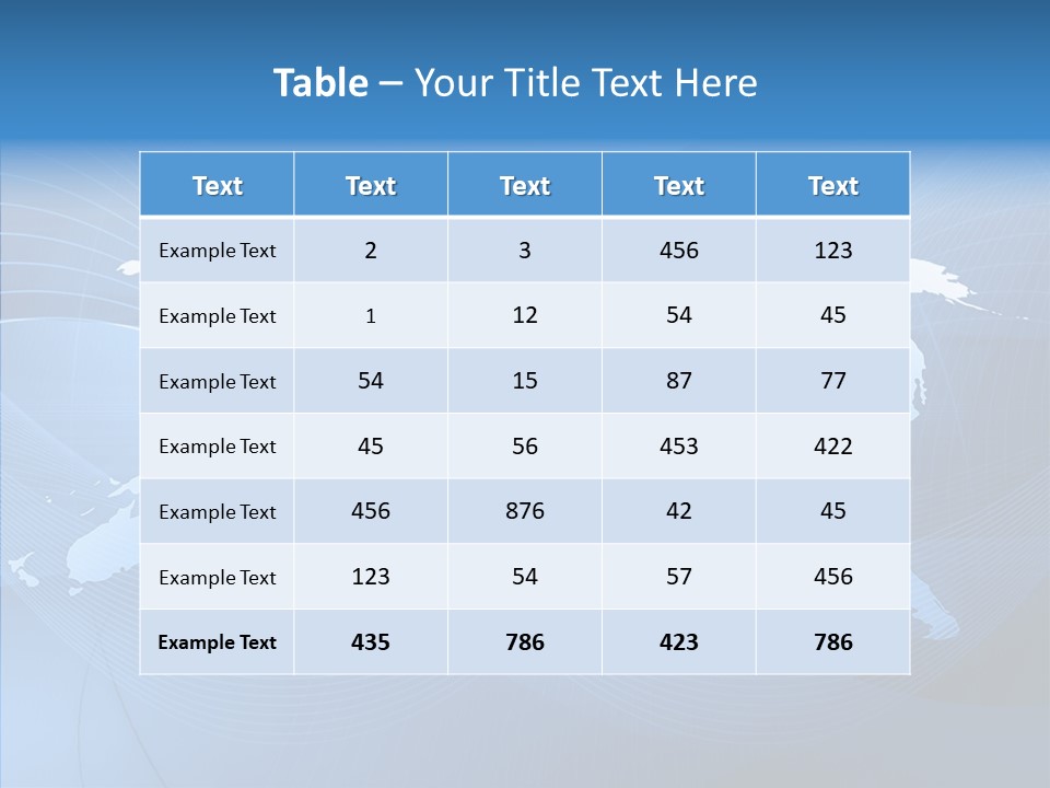 Continental Technology Germany PowerPoint Template