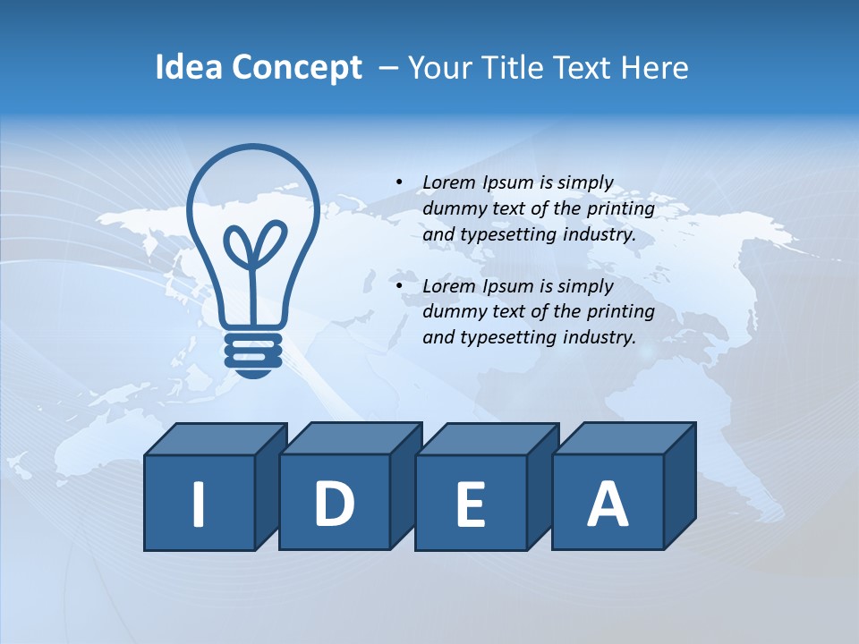 Continental Technology Germany PowerPoint Template