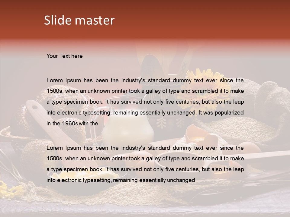 Lipstick Smile Fun PowerPoint Template