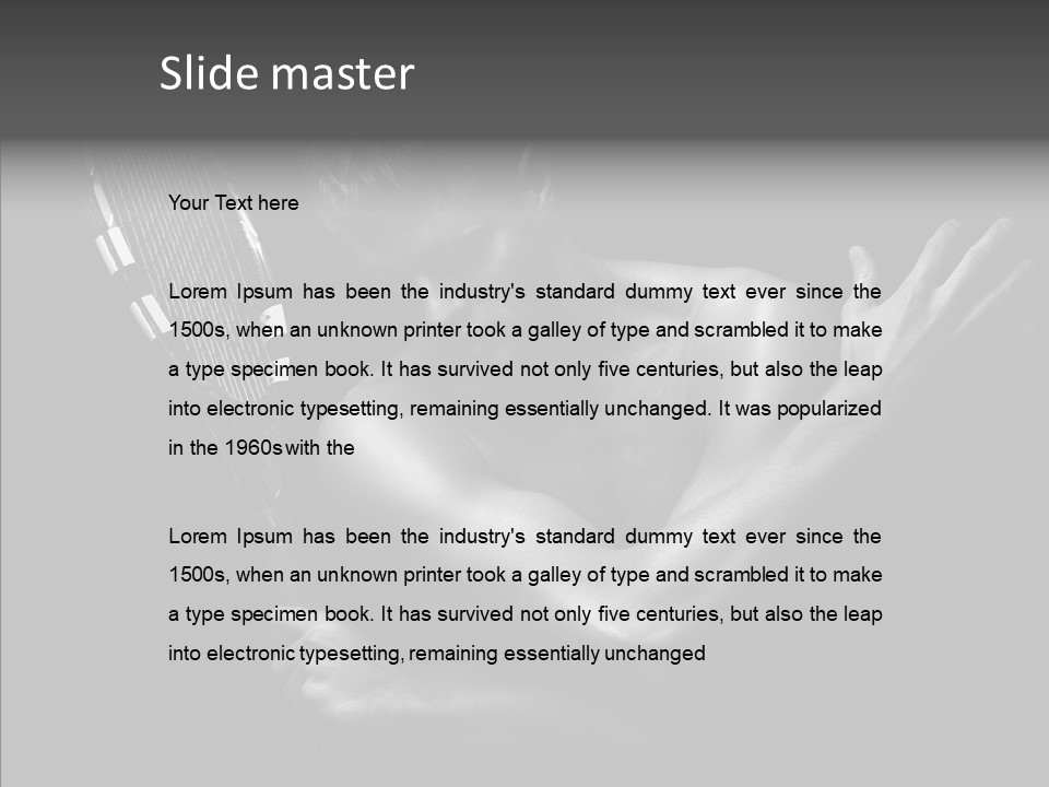 Male Will Emotional PowerPoint Template