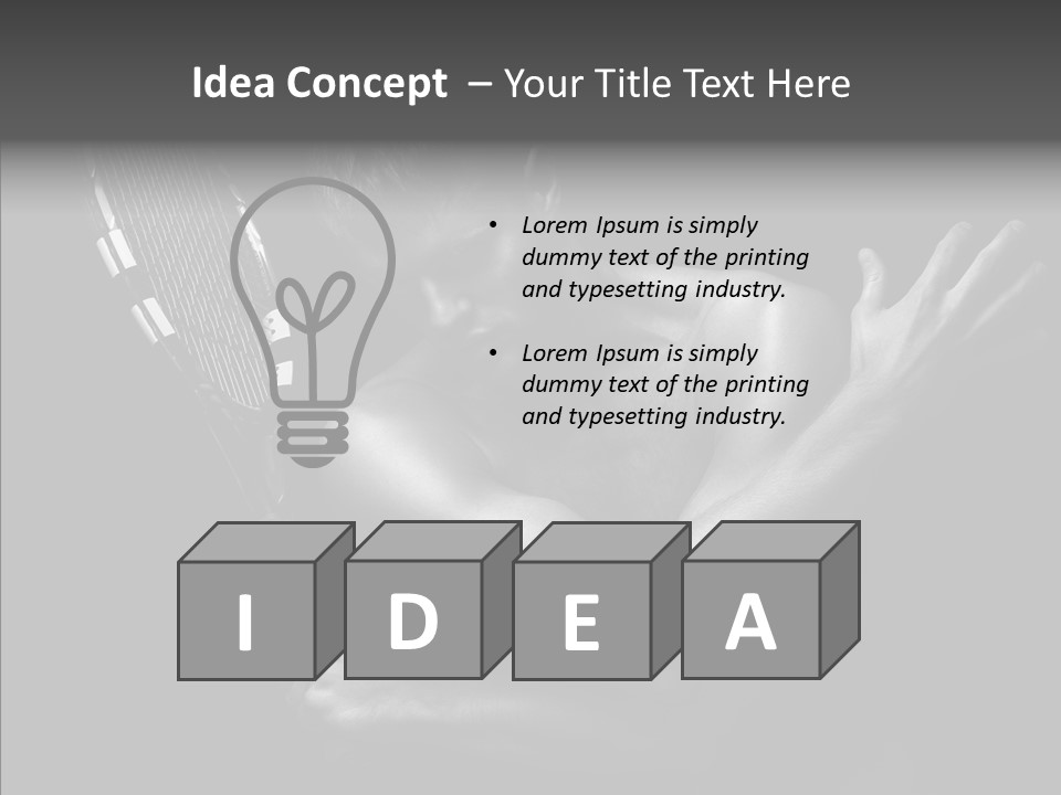 Male Will Emotional PowerPoint Template