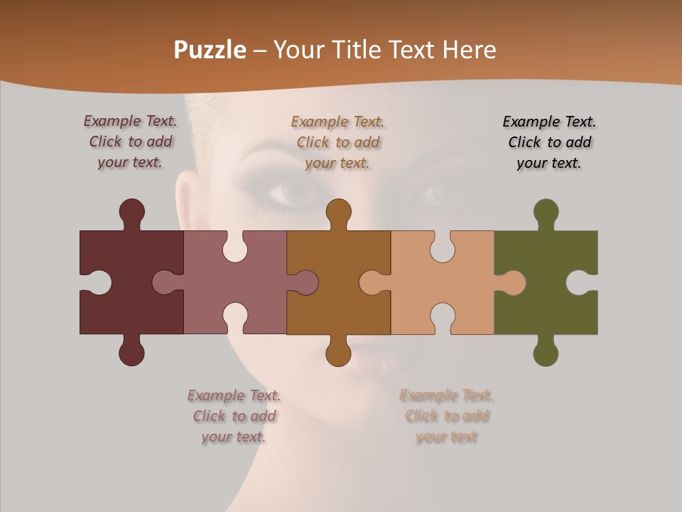 Care Face Cosmetics PowerPoint Template