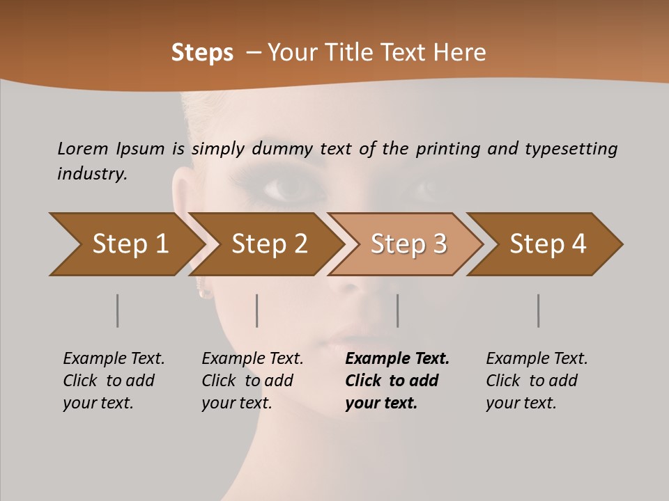 Care Face Cosmetics PowerPoint Template
