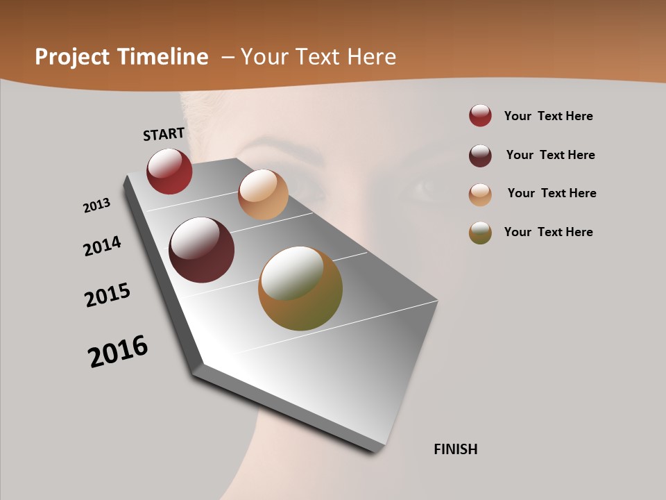 Care Face Cosmetics PowerPoint Template