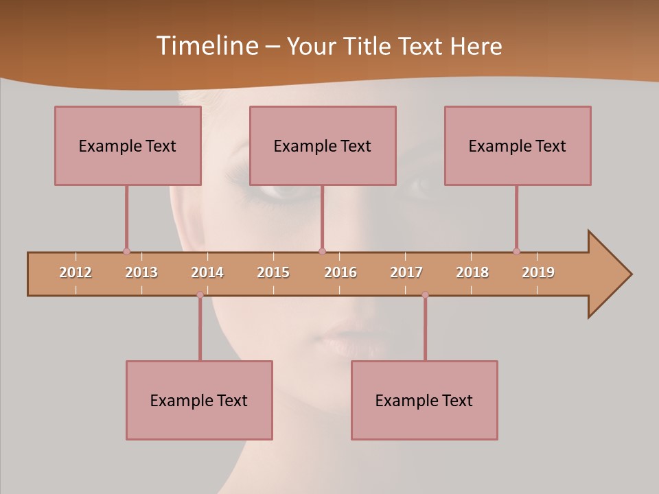 Care Face Cosmetics PowerPoint Template