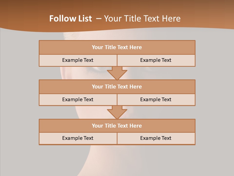 Care Face Cosmetics PowerPoint Template