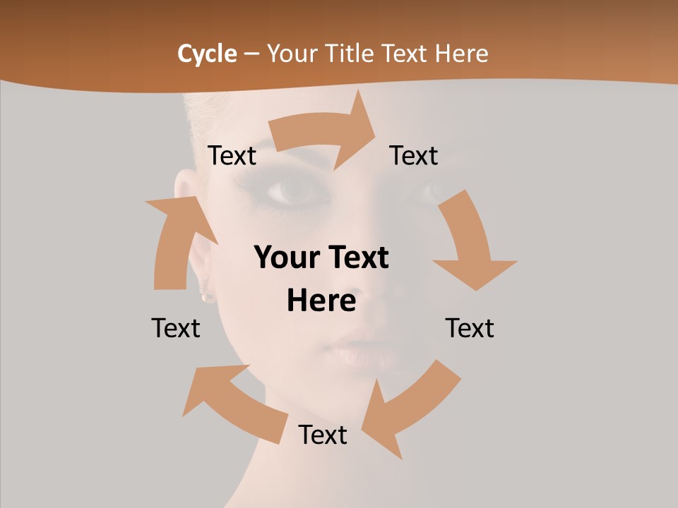 Care Face Cosmetics PowerPoint Template