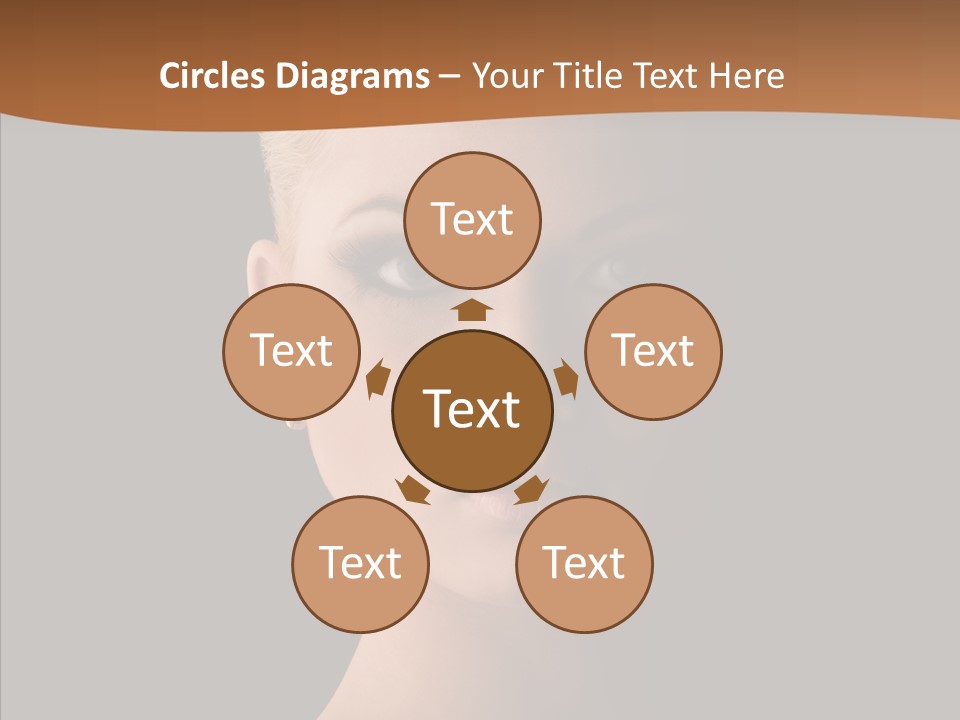 Care Face Cosmetics PowerPoint Template