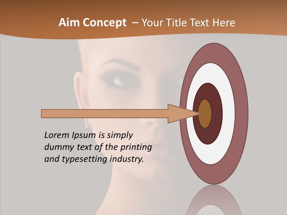 Care Face Cosmetics PowerPoint Template